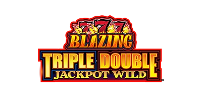 Blazing 7S Triple Double Jackpot Wild Logo