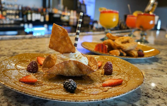 Dessert at Blue Coyote Cantina