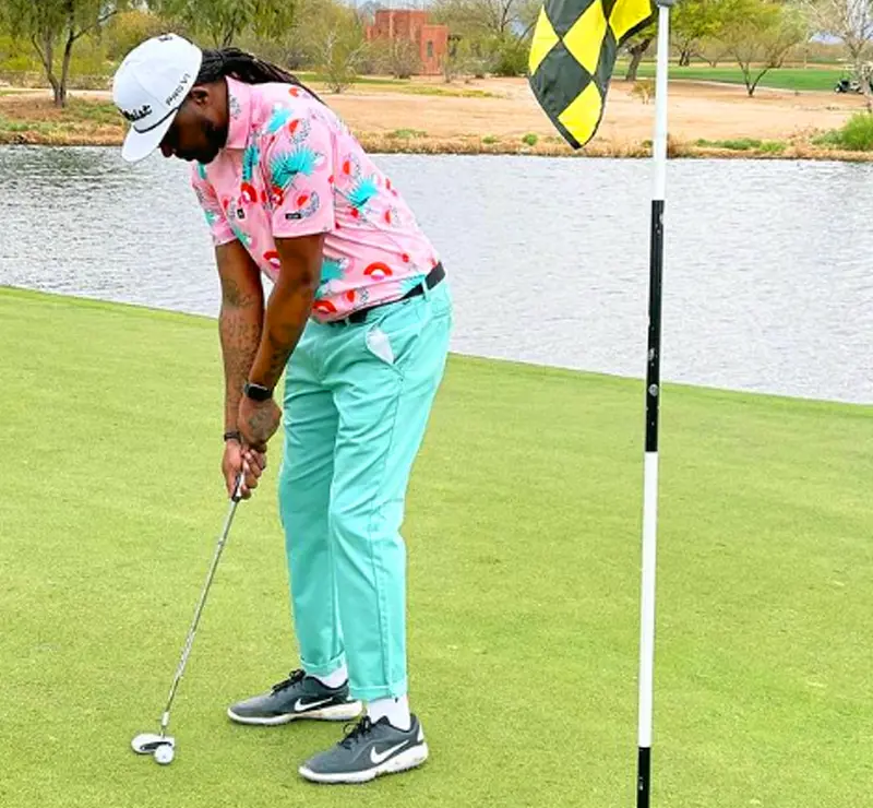 man golfing at talking stick golf club